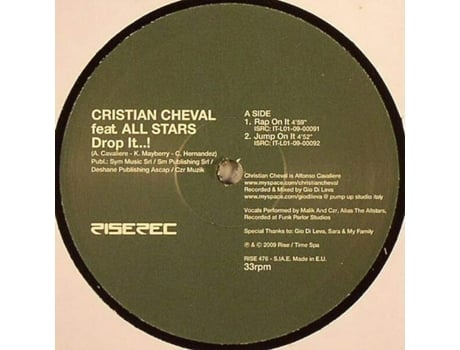 Drop It!, Christian Cheval com All Stars Rise