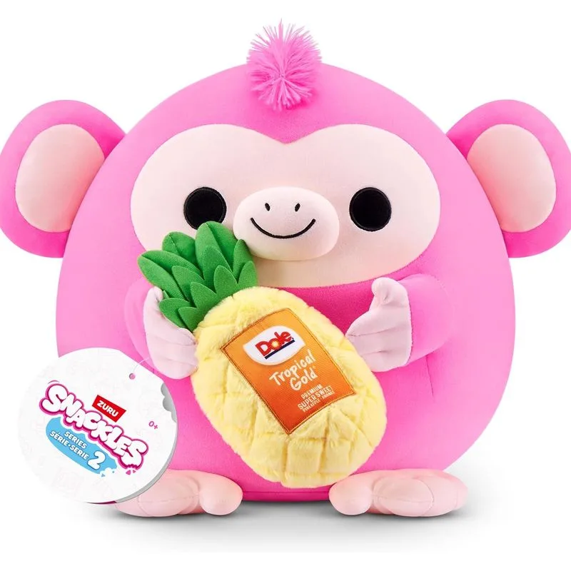 Zuru Squishie Dole Macaco Pelúcia 77605 Modo P25zuru