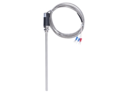 Sonda Termopar Pt100 Sensor de Temperatura cabeamento blindado transdutor 200 450℃