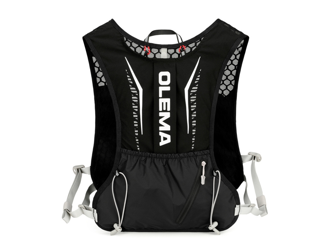 Yuysan Mochila Duplo Ombro 5l Portátil  Para Montanhismo, Caminhada E Ciclismo Preto