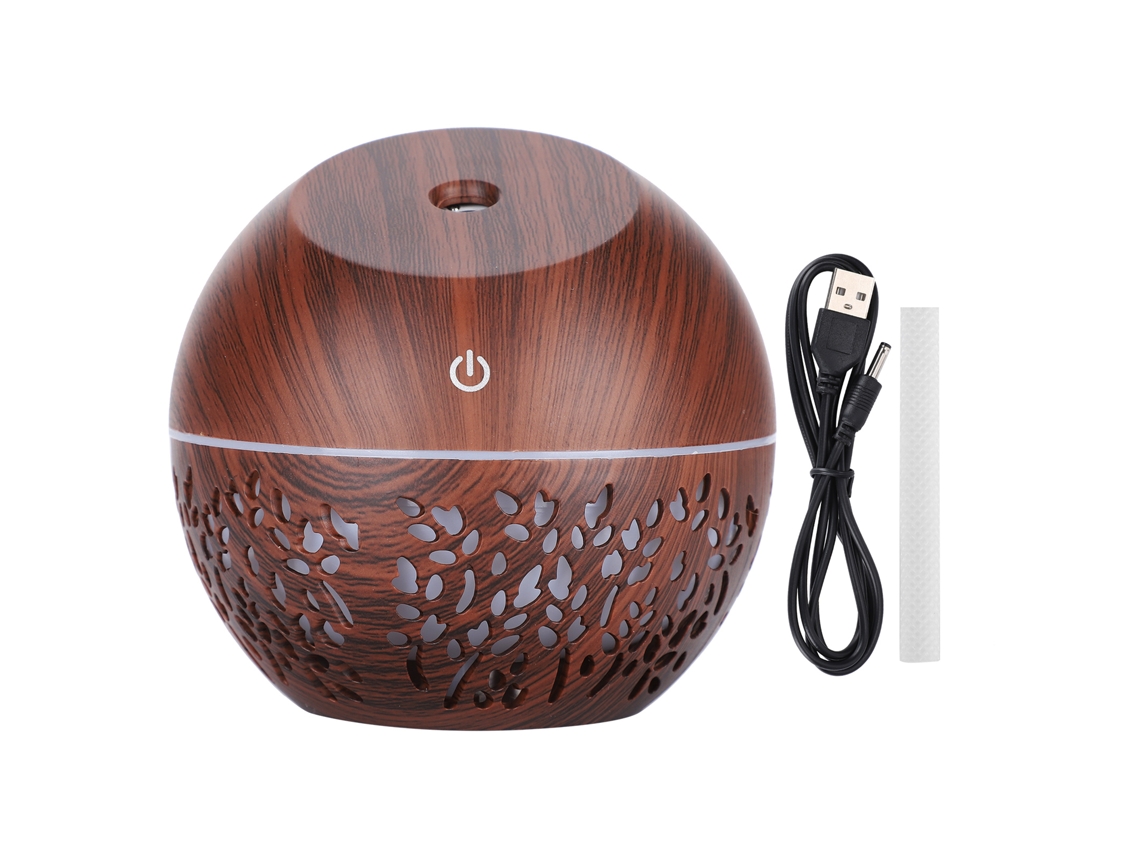 Humidificador Mini Usb 130ml Com Purificador De Aroma