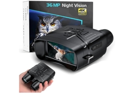 Óculos De Visão Noturna Para Caça Binóculos De Visão Noturna Infravermelha 4k Com Bateria Recarregável E Detecção De Movimento Bestvite