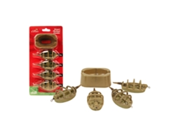 Alimentadormolde Smart Method Go Green Dourado 15-20-25-30 Gcarp Expert