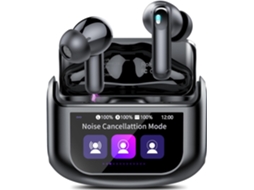 Fone Bluetooth, Redução Ruído, Enc, Baixa Latência, Microfone, Estéreo Hi-Fi, Celulares, Computadores, Cinza JIAPEI