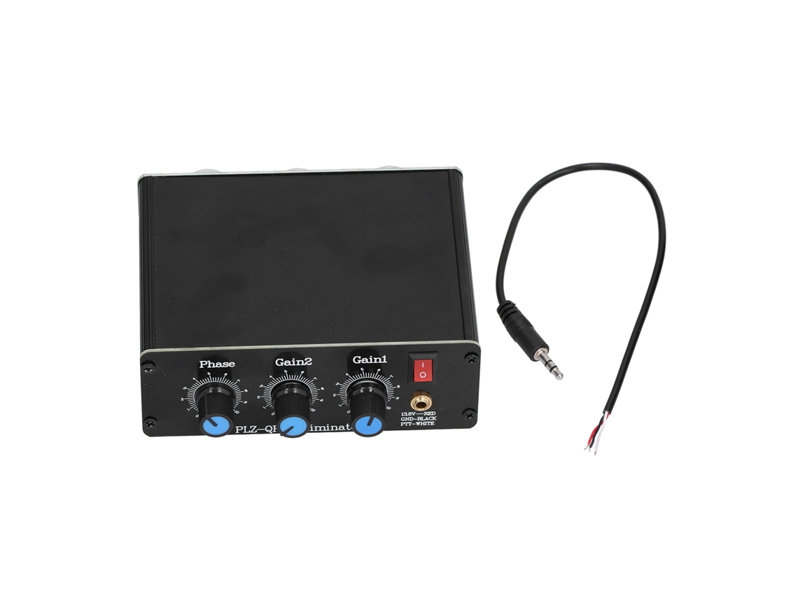 QRM Eliminator Black 1.8 30MHz Ajustável com Carcaça de Alumínio