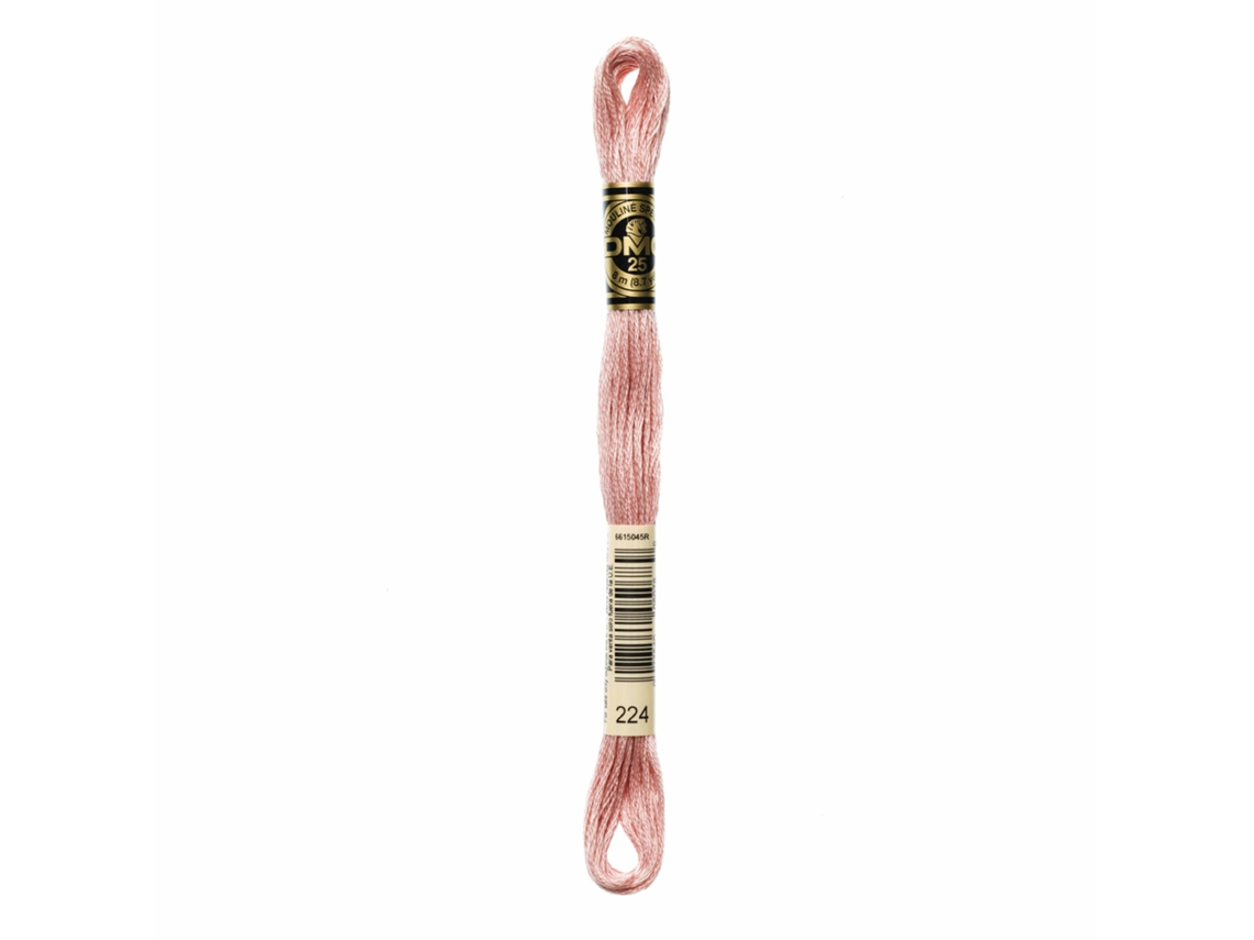 Linha de Bordar DMC Mouline 117Mc Rosa 224