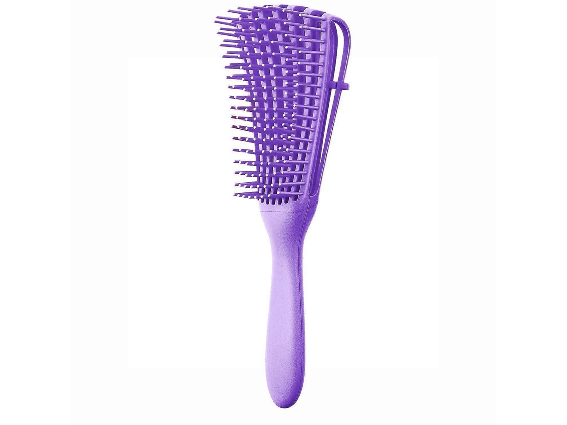 Escova Desembaraçadora De Polvo Roxo Com 3 Peças Para Um Cuidado Capilar Sem Esforço. Escovas E Pentes. Jinyubo Store
