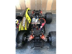 uma Bateriawltoys 144002 Rtr 1/14 2.4g 4wd 50km/h Rc Carro Veículos Camião com Luz Led Escovada MDUG