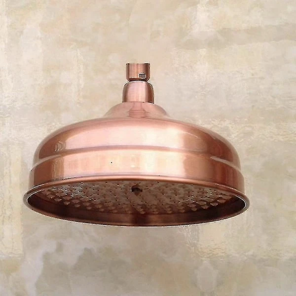 Chuveiro Redondo De Latão Antigo Vermelho Cobre /nn/ 1 Polegada Decoração Elegante Para Banheiro Aquaforge