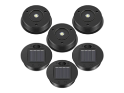 Cordão de luzes solares IP65 com controle remoto e ângulo ajustável AQUAFORGE