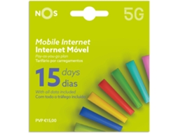 Cartão SIM Pré-Pago NOS KANGURU Internet ilimitada