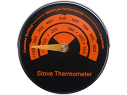 Termômetro Magnético Para Fogão, Ventilador De Lareira, Lareira Fi Aquaforge