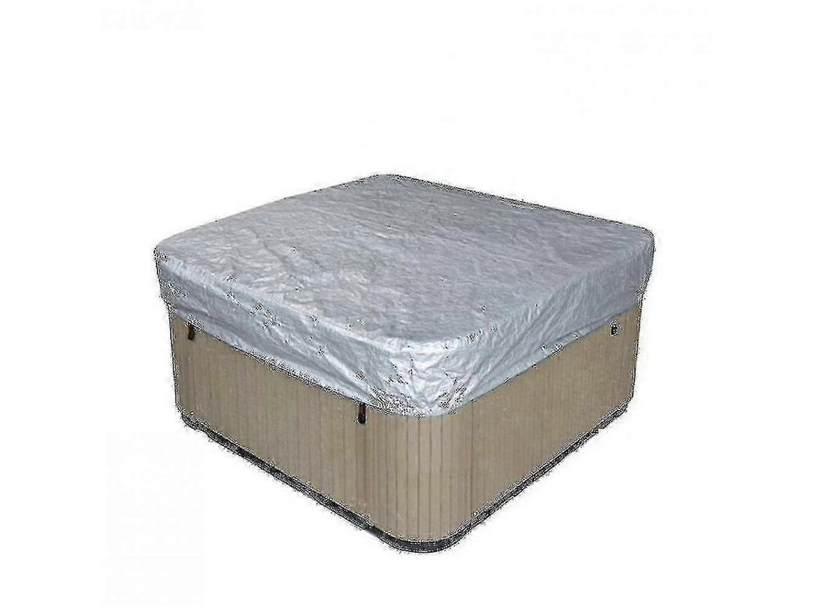 Capota para Banheira de Hidromassagem Quadrada 231x231x30cm Impermeável UV Resistente | S/MARCA