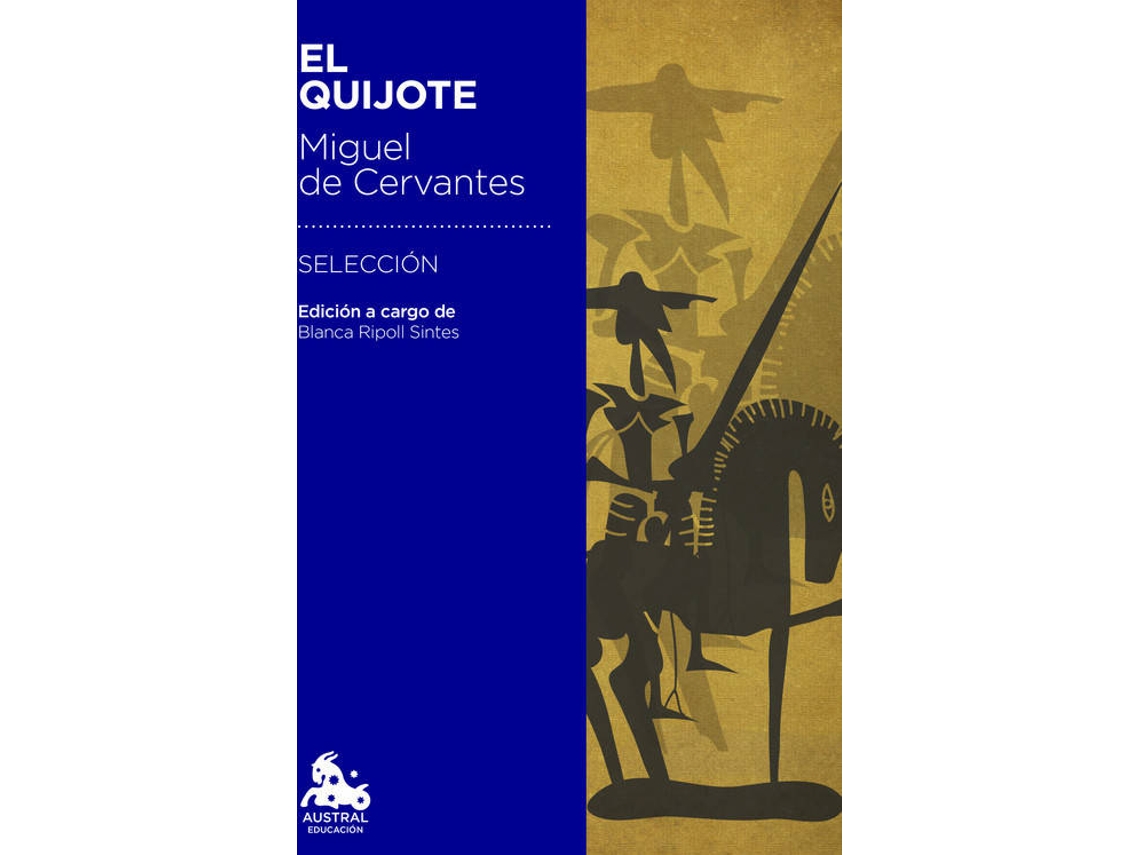 Livro El Quijote de Miguel Cervantes (Espanhol)