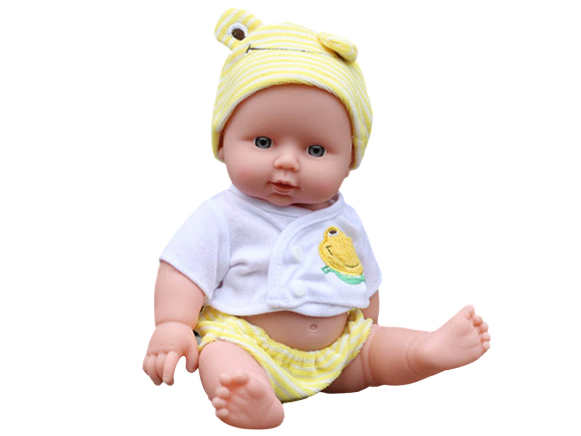 Boneca bebê realista de vinil macio de 30 cm da ATS para meninos e meninas.