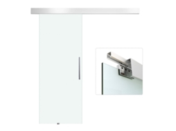 Porta de Correr de Vidro 90x205cm BTFORUS