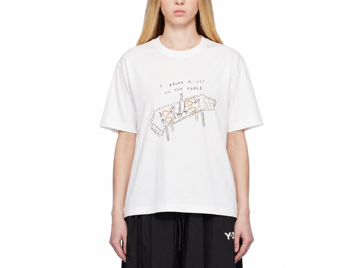 Camiseta Rockinstone I Bring A Lot To The Table Lauren Emmett Art - Estilo de Designer Exclusivo