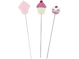 Conjunto De 3 Detectores De Bolo Em Aço Inoxidável