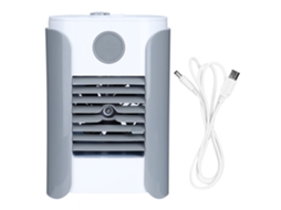 Cooler Portátil com Umidificação Usb Cinza 2026