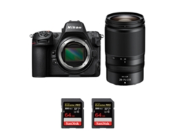 Z8 + Z 28 75mm F/2.8 + 2 Sandisk 64gb Uhs ii 300mb/s Máquina Fotográfica Híbrida Full frame + Ebook “20 Dicas para Fotos Que Impressionam” NIKON