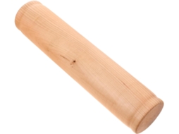 Almofada de Madeira Maciça com Design Ergonômico na Cor Cáqui. Travesseiro Redondo para Pescoço e CHABERLU
