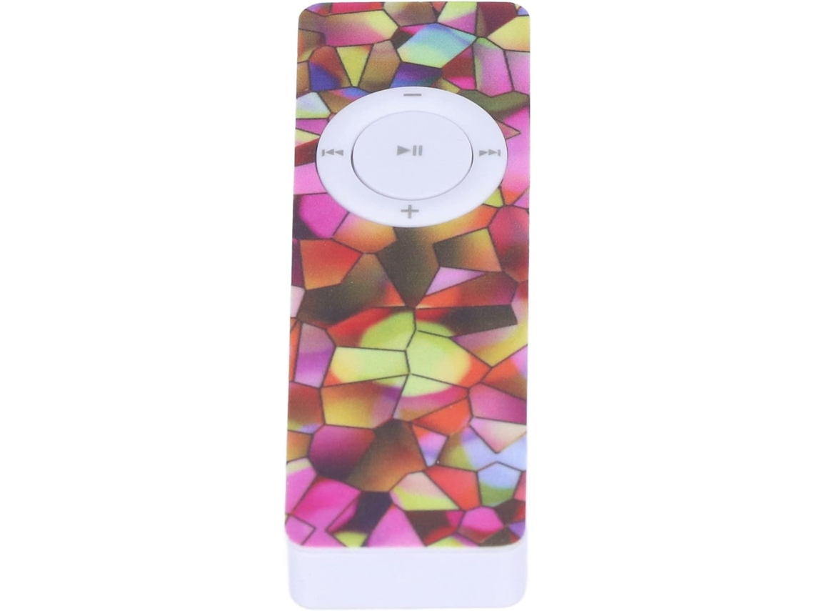 Leitor de MP3/MP4 de 64 GB, alto-falante portátil, infantil, esportivo, reprodutor de música HiFi com entrada para cartão de áudio.