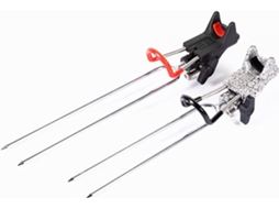 Suporte para Vara de Pesca S/MARCA, com mola automática, aço inox