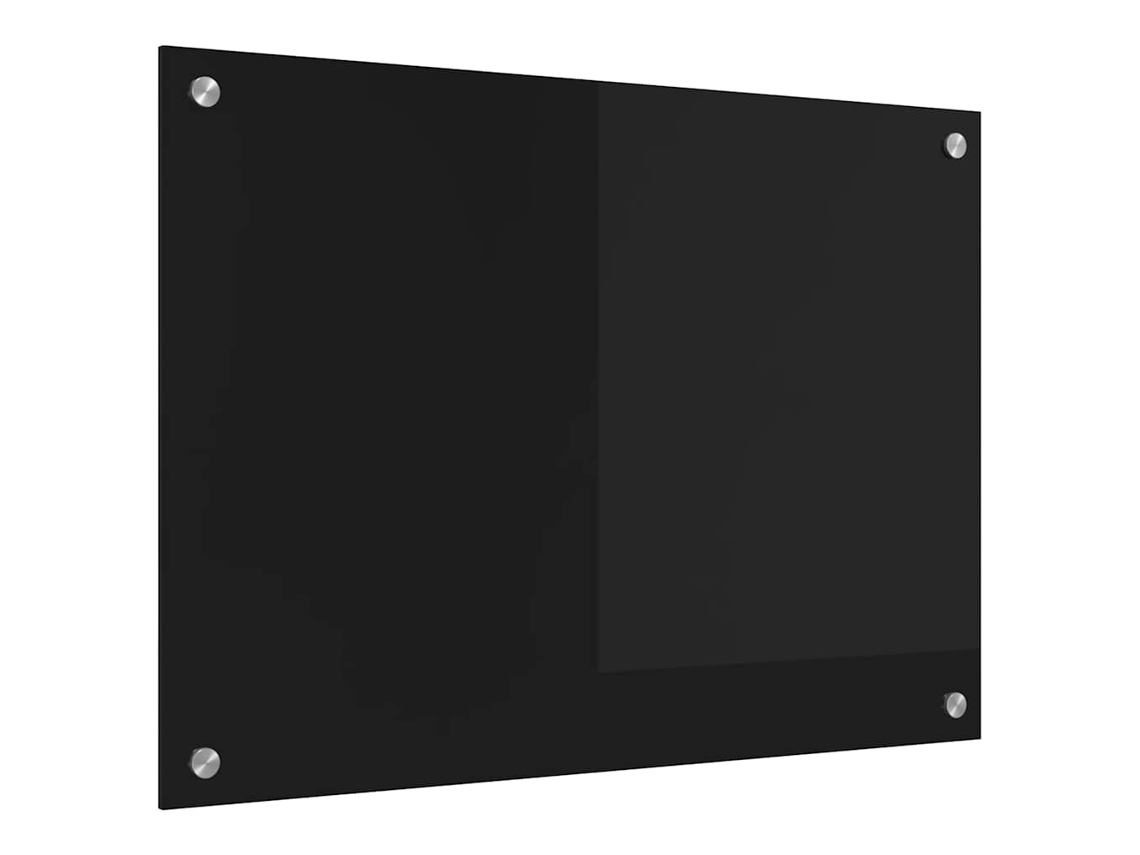Conjunto 1 Superfície De Cozinha Vidaxl Preto (70 X 50 Cm)