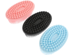 Lurelia Conjunto De 3 Escovas De Silicone Para Duche, Silicone Macio, Dupla Face E Portátil