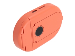 Alto-falante De Condução Óssea Para Sono Com Ruído Branco Bt Reprodução Ajudante Música Com Desligamento Temporizado Suporte De Mesa Laranja