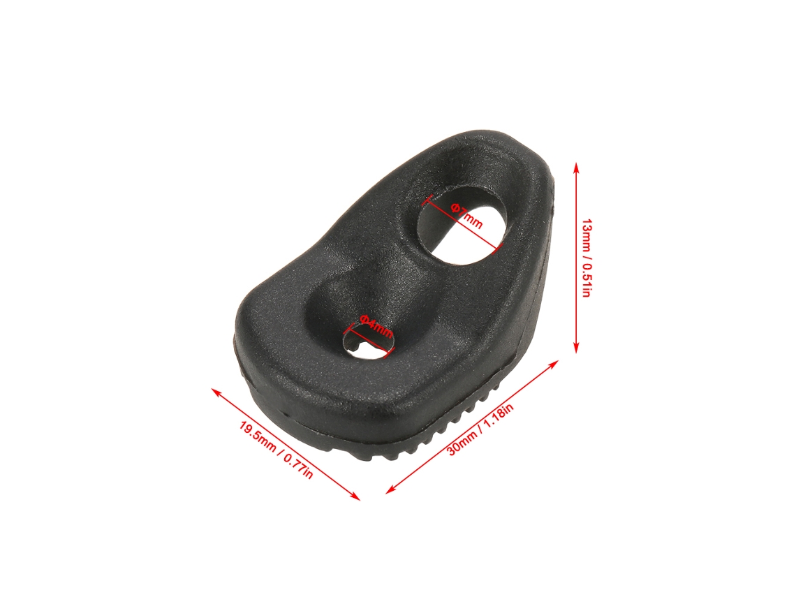 Aros de Fixação de Deck Business 6pcs para Kayak Canoagem com Olho Único para Amarrar