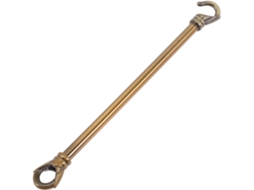 Haste de Suporte GOKOCO para Lustre com 20 Ganchos de Metal Preto