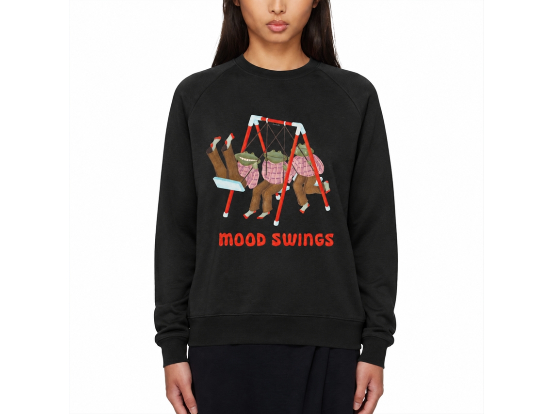 Rockinstone Mood Swings Classic Sweatshirt Unique Designer Style