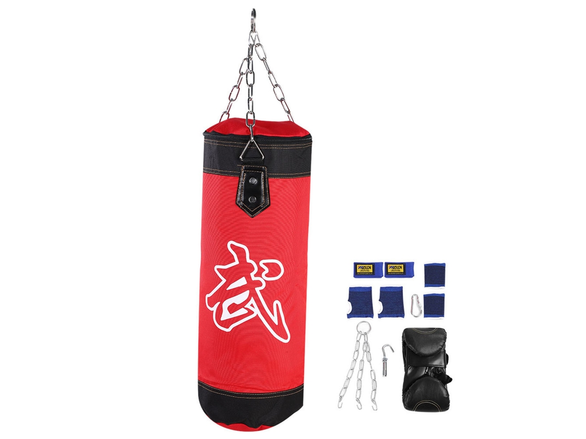 Saco De Boxe Vazio Para Treino 71, Socos E Chutes, Karatê, Luta, Com Luvas Eioororriy