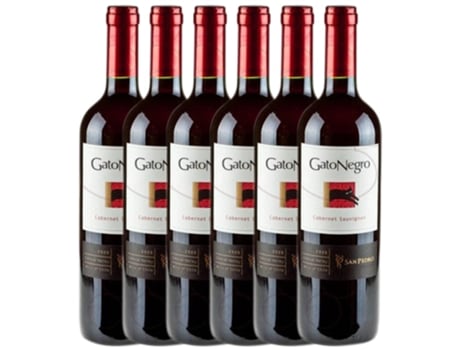 Vinho GATO NEGRO Gato Negro Cabernet Sauvignon (0.75 L - 6 unidades)