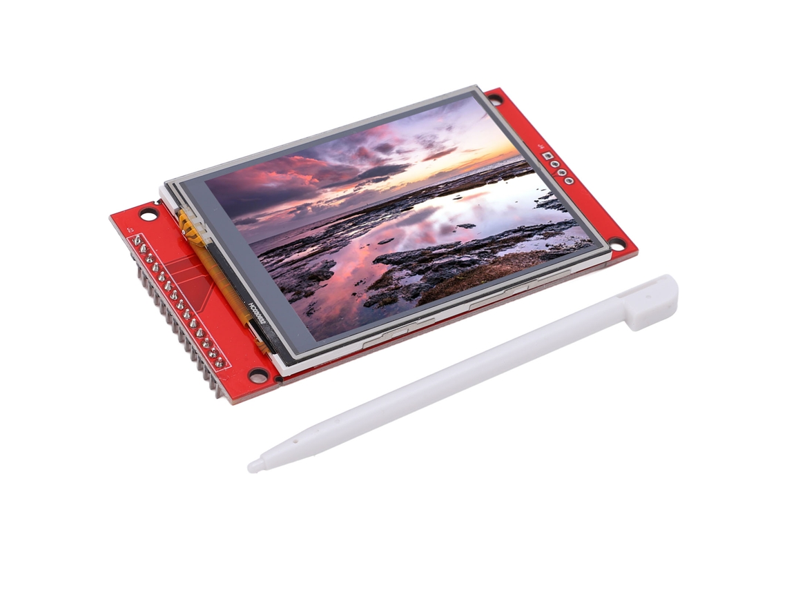 Laxiscreed Painel Touch Tft 2.8’’ Com Porta Spi, Compatível Com 5v E 3.3v