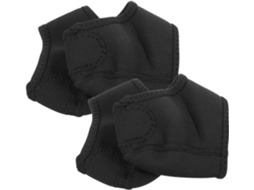2 Pares De Protetores Calcanhar Silicone Flexíveis, Meias Protetoras Antiderrapantes Para Atividades Esportivas