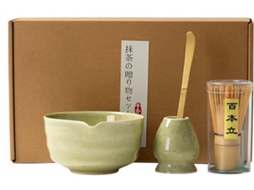Kit Premium para Cerimônia de Matcha - Inclui Tigela, Batedor de Bambu e Acessórios
