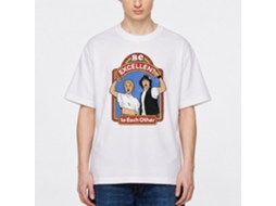 Rockinstone Bill And Ted Excellent Storybook White Adult T-shirt Size:l
