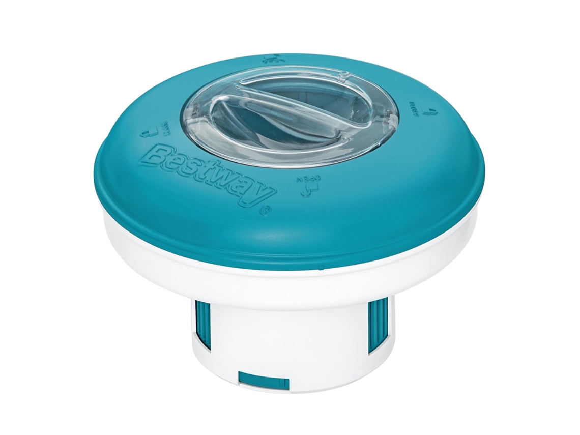 Dispositivo de flutuação ajustável de 16,5 cm para piscina, dispensador de pastilhas de cloro, acessórios de limpeza de piscina