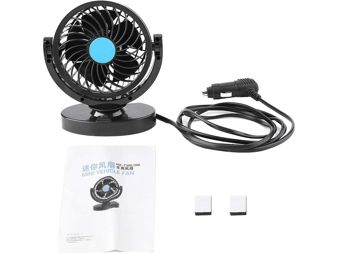 Mini Ventilador De Carro 12v, Ventilador Portátil Para Resfriamento De Carro, Resfriador Silencioso, Ventilador Para