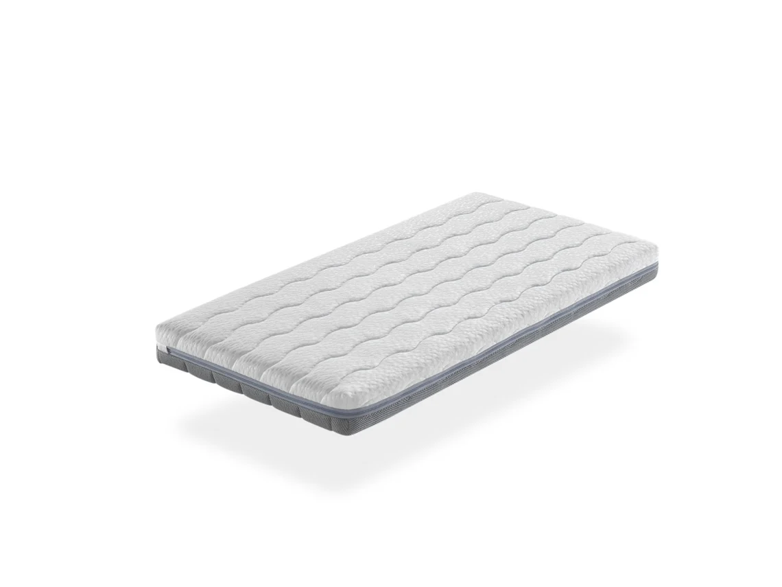 Colchão De Berço Hr Com Visco Yoko 70x140 Cm, Altura 11 Cm Respirável, Ergonômico Sonho