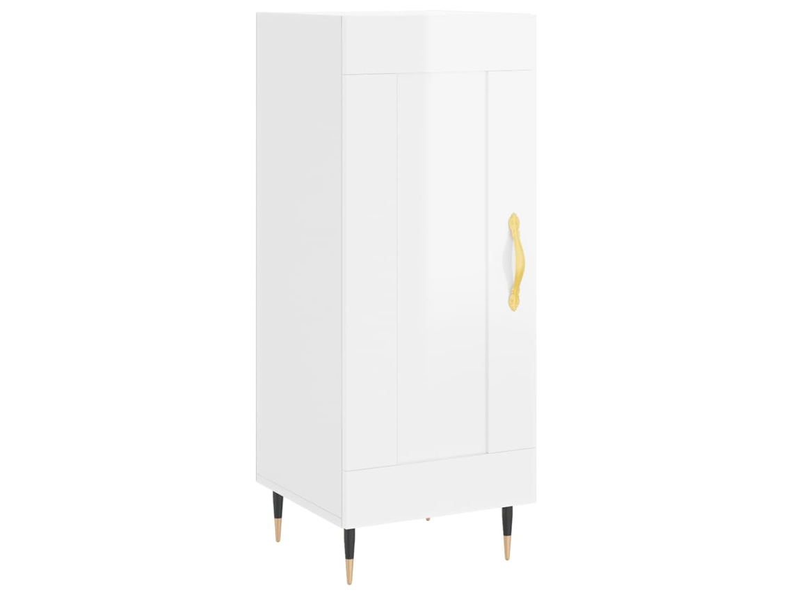 Aparador MAISON EXCLUSIVE Madeira Processada Branco Brilhante (34,5x34x90 cm)