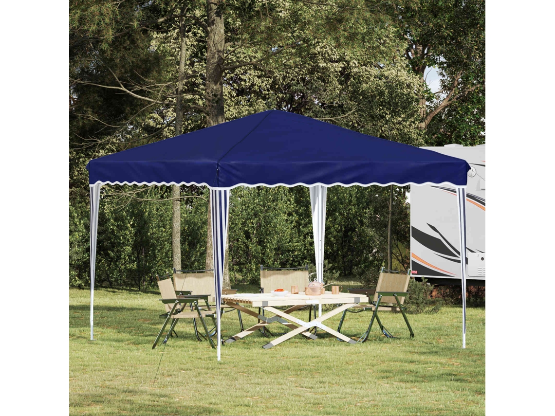 Vidaxl Tenda De Festa Pop-up 288 X 288 X 245 Cm Azul Tecido Oxford