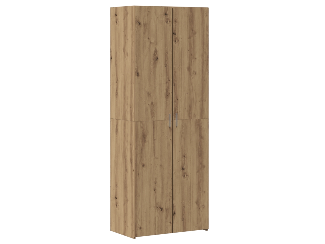 Conjunto 1 Armazenamento Em Madeira Engenharia Vidaxl Castanho Derivados De Madeira (70 X 42,5 X 185 Cm)