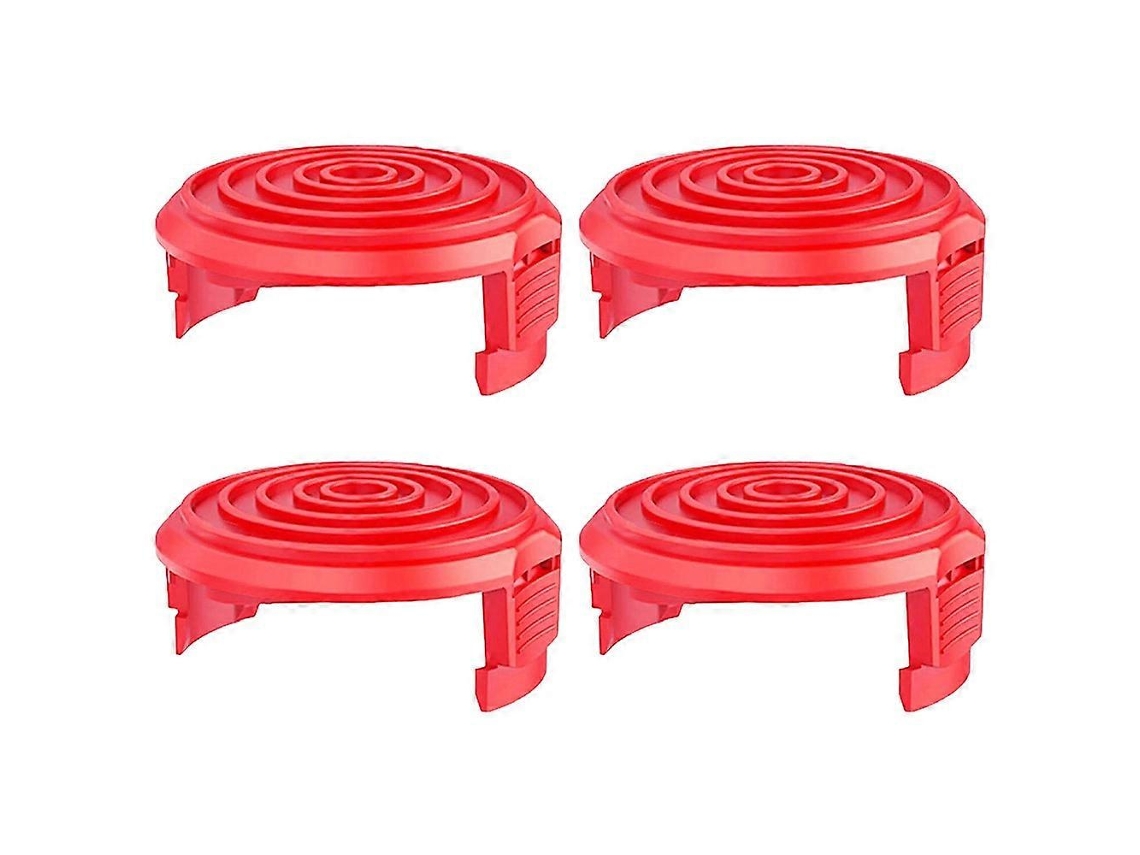 Conjunto De 4 Tampas De Carretel Em Abs Para Cortador De Grama Hyper Tough, Modelo Tlh-01-1.