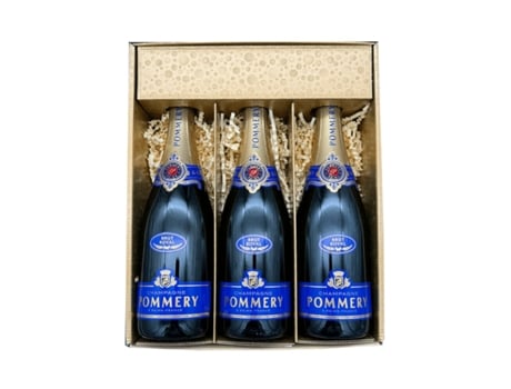 Gold Box: POMMERY Brut – 3X75Cl
