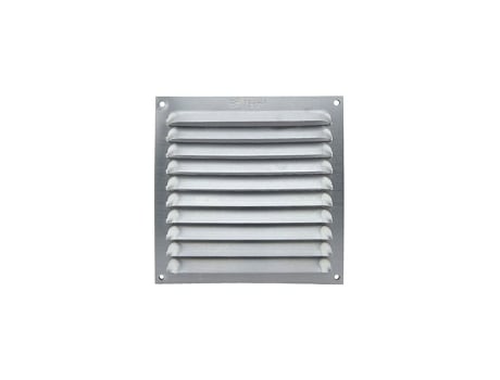 Grelha De Ventilação Em Alumínio Natural 15x30cm Meval