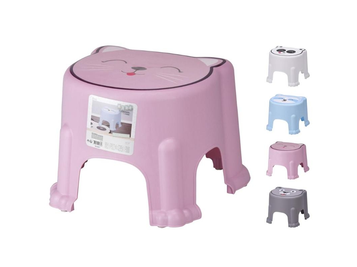 Taburete Resina Decorado Infantil Surtido Kids