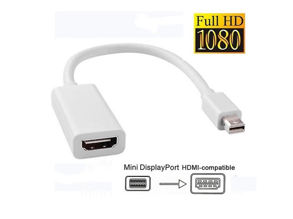 Lurelia Adaptador Mini Displayport Para Hdmi 2,25 Gbps 6,75 Gbps Mini Displayport Displayport Hdmi